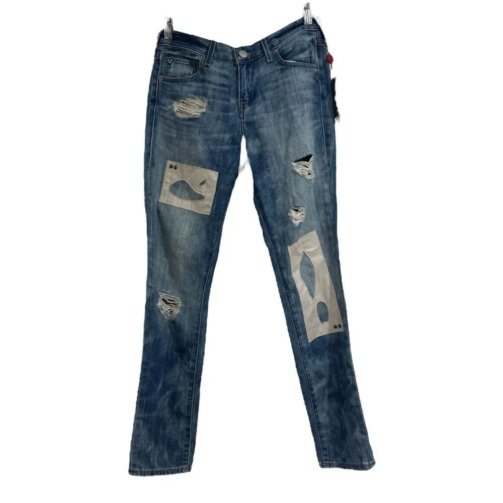 True Religion Cameron Slim Boyfriend Jean NWT